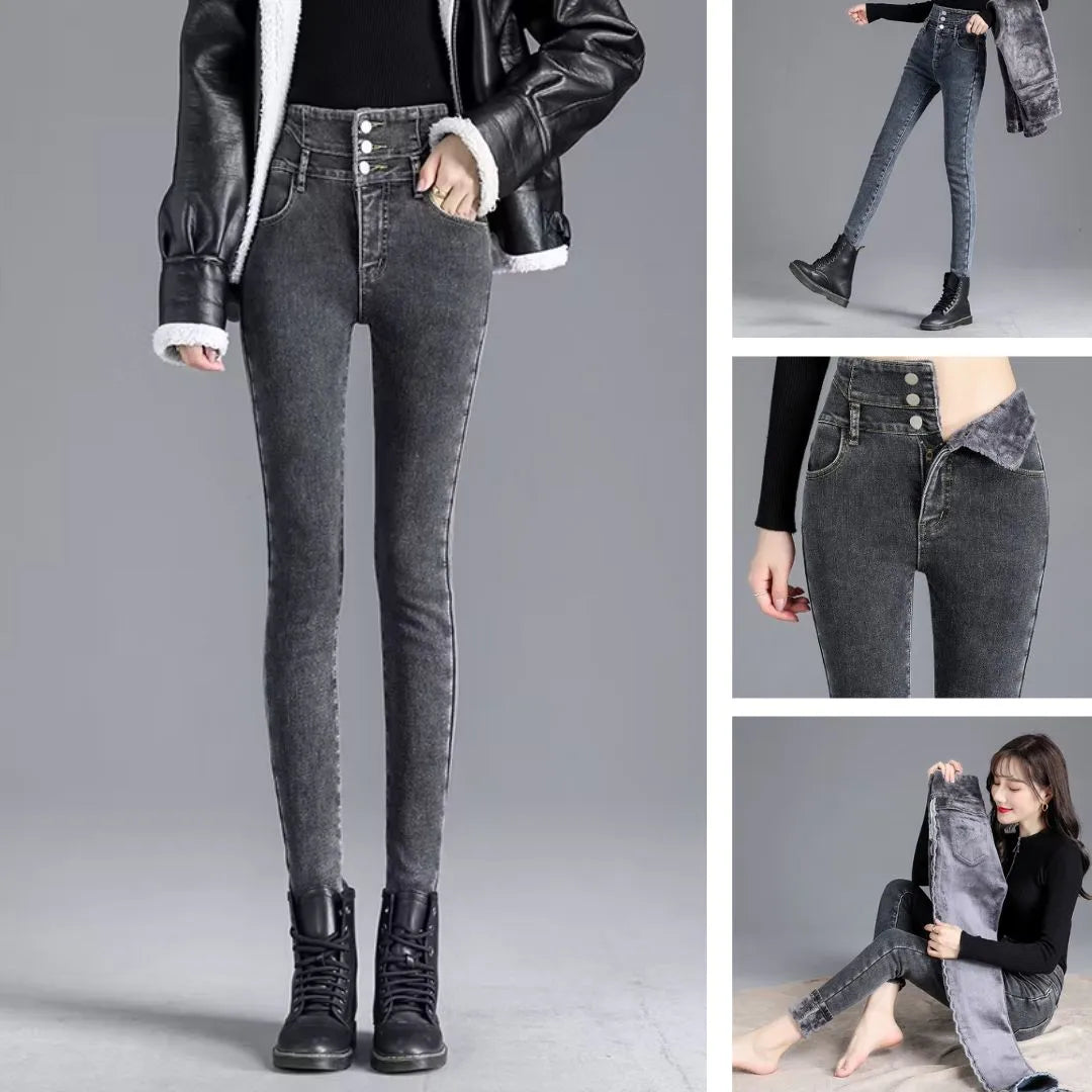 Buy Thermal Jeans for Women, Women's Winter Jeans, Warm Denim Pants, Thermal Jeans Online, Best Thermal Jeans, Winter Trousers for Women