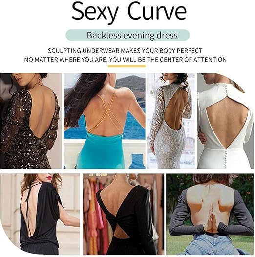 backless bodysuit,
strapless shapewear,
deep v bodysuit,
invisible bra bodysuit,
low back lingerie,
seamless bodysuit,
wedding shapewear