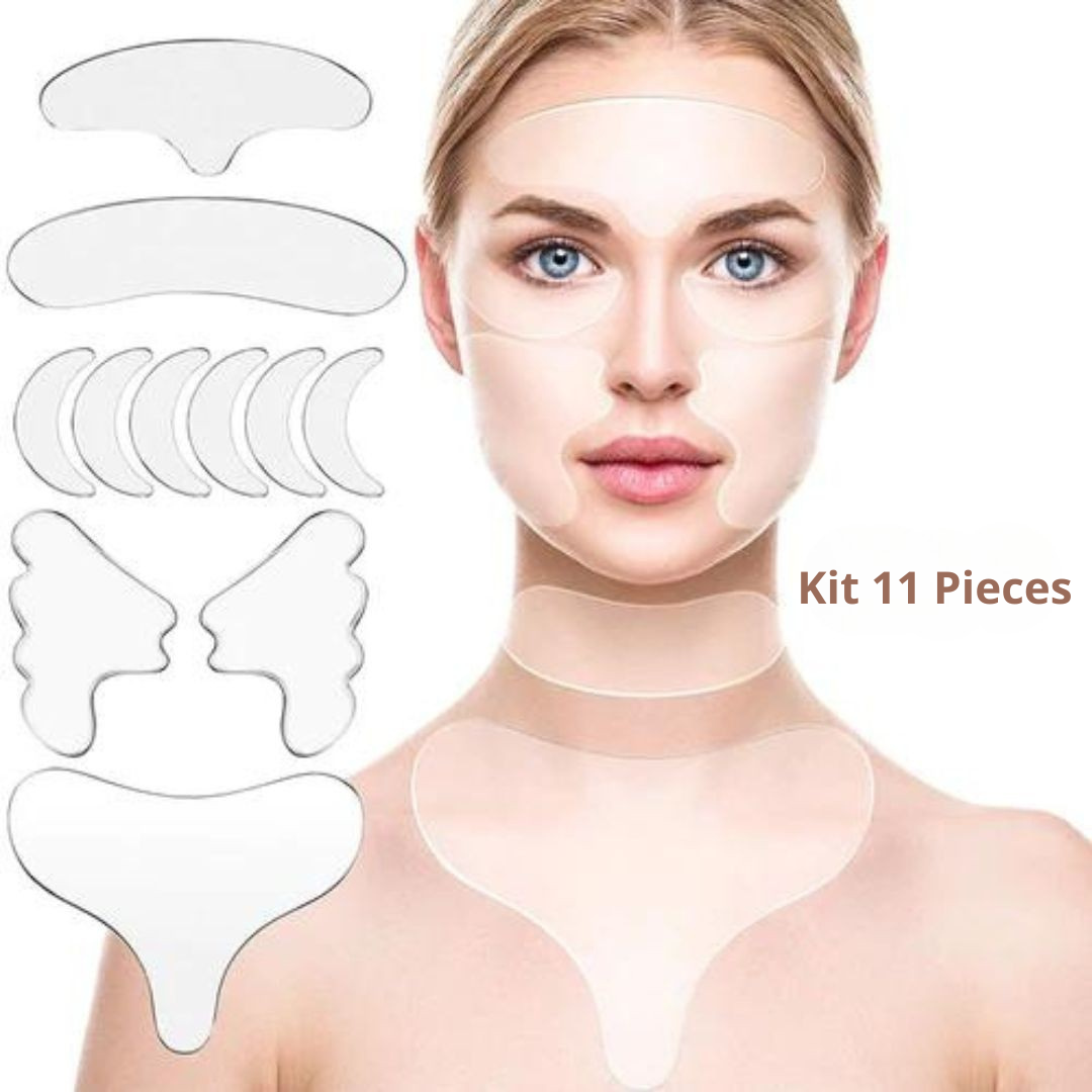 Anti-Wrinkle Silicone Stickers