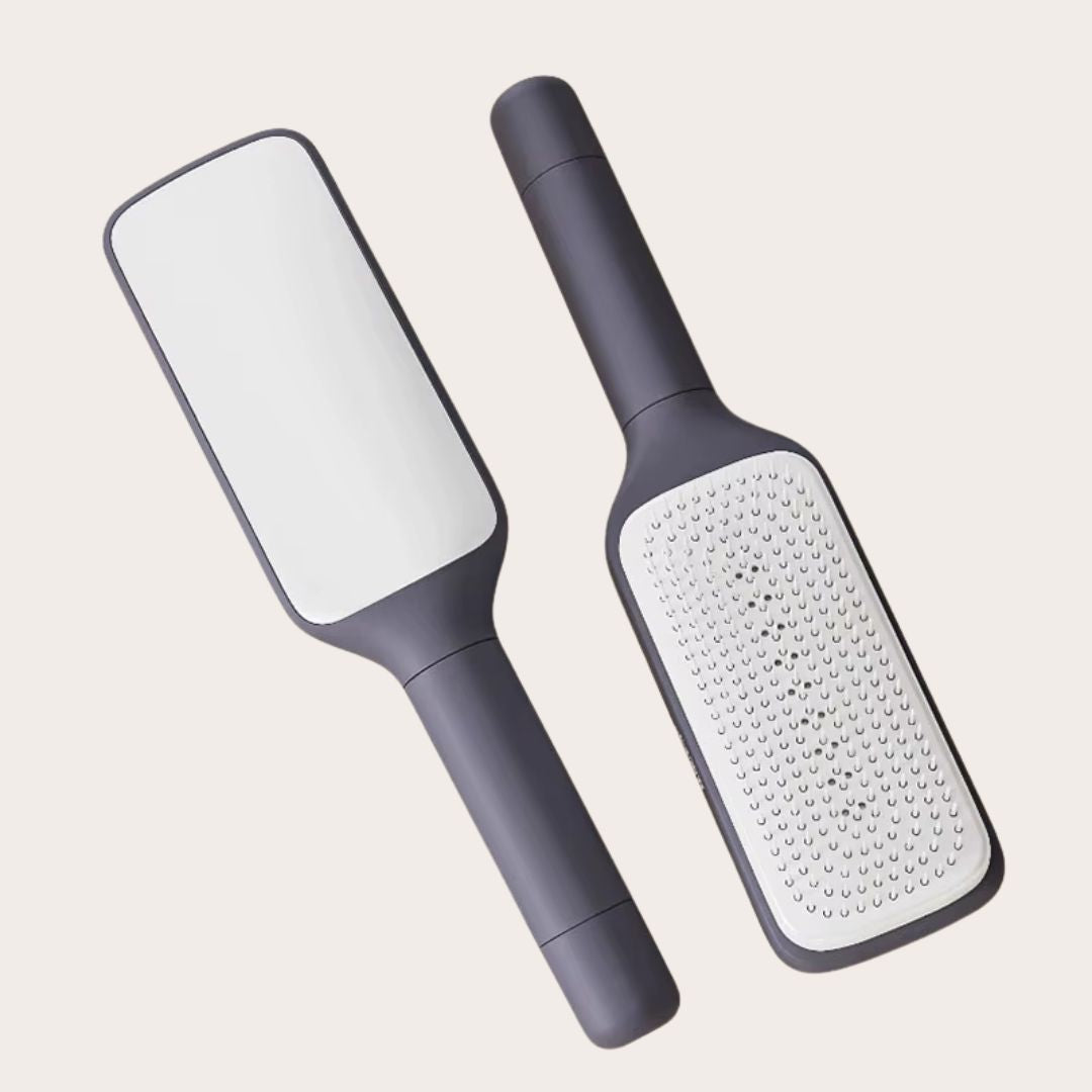 self cleaning hair brush,
detangling hair brush,
anti static hair brush,
hair brush for all hair types,
scalp massage brush