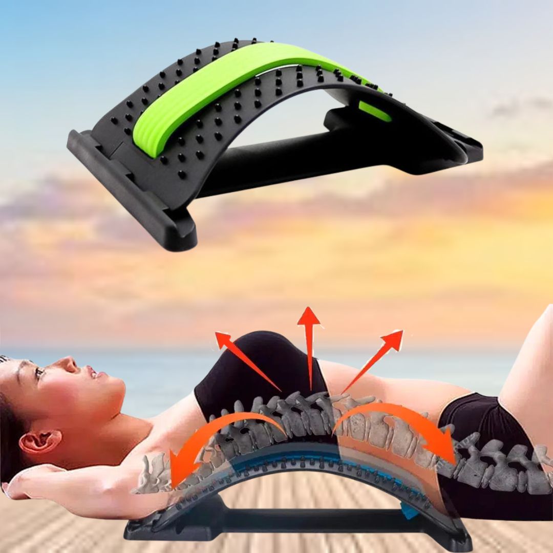 back stretcher,
lumbar massager,
spinal decompression device,
lower back pain relief,
spine alignment tool
