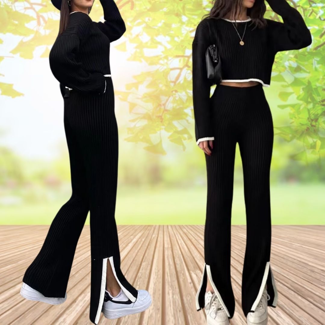 Women's autumn set,
Women's casual clothing,
Elegant blouse and pants,
Comfortable women's fashion,
Women's two-piece suits,
Women's fashion