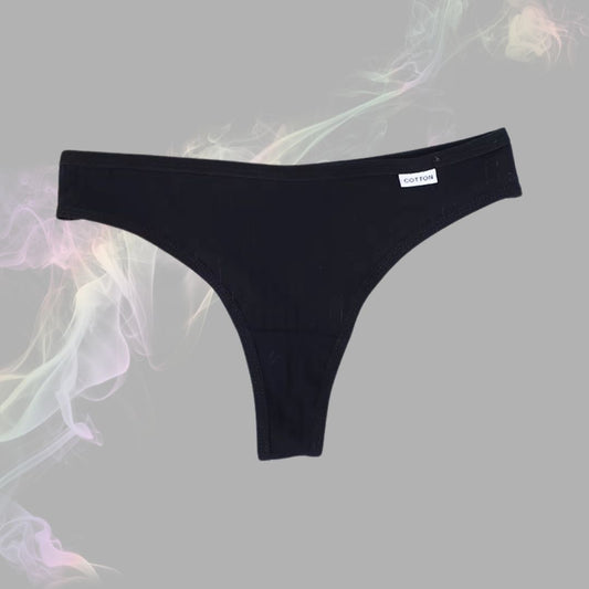 Women's thong,
sexy & comfortable,
ribbed finish,
minimalist thong,
low waist lingerie,
KaressaFashion,
invisible fit,
daily underwear,
cotton thong,
black white beige,